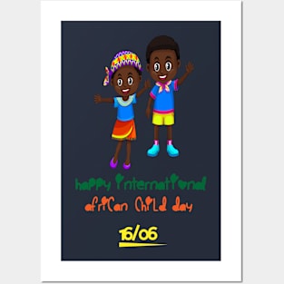 AFRICAN CHILD DAY Posters and Art